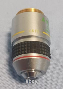 Objectif de microscope en contraste de phase Olympus T6 CK10 A 10 PL 0.25 160/0.17