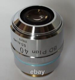 Objectif de microscope en métal Nikon BD Plan 40 ELWD d'occasion