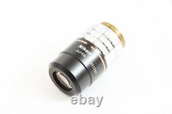 Objectif de microscope macro à faible puissance Nikon Plan 2x / 0.05 160/- CFN #4989