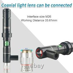 Objectif de microscope métallographique à distance de travail longue infinie 5X