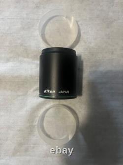 Objectif de microscope stéréo Nikon ED Plan 1,5x en excellent état SMZU
