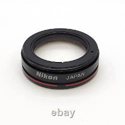 Objectif de microscope stéréo Nikon Lentille achromatique plan 0.5x