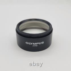 Objectif de microscope stéréo Olympus 100AL0.5x WD186 lentille 0,5x