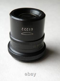 Objectif macro microplanar LOMO 14,5 F=65 mm pour caméra de microscope