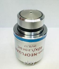 Objectif microscopique ZEISS Plan Neofluar 40X/1.30 Huile DIC RMS 1056-602