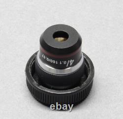Objectifs de microscope Accu-Scope Lot de 3 4X 40X et 100X