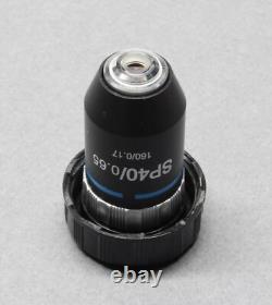 Objectifs de microscope Accu-Scope Lot de 3 4X 40X et 100X