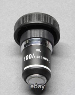 Objectifs de microscope Accu-Scope Lot de 3 4X 40X et 100X