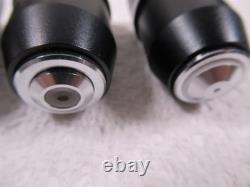 Objectifs de microscope Motic ASC 100x 40x 10x & 4x Lot de 4 achromatiques
