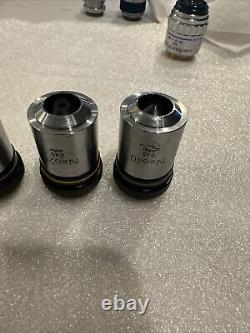 Objectifs de microscope Olympus NEO 5x, 10x, 20x, 40x