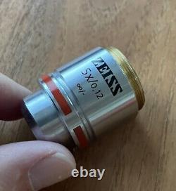 Objectifs de microscope ZEISS SET 2.5X-40x du laboratoire propre N Achroplan