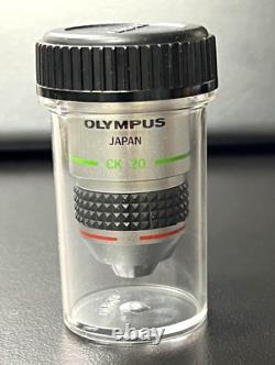 Olympus LWD C A20PL 0.4 160/1.2 Objectif de microscope utilisé du Japon