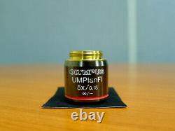 Olympus Microscope Lens Umplanfl 5x / 0,15? /- Objectif