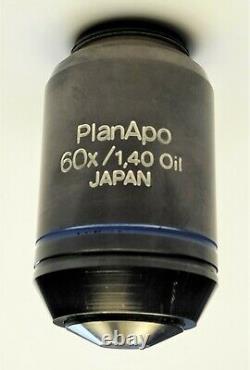 Olympus Microscope Planapo 60x/1.40 Objectif D'immersion D'huile, Excellent Objectif