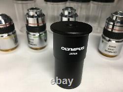 Olympus Microscope Splan Pl Ensemble De 4 Objectifs De Contraste De Phase Tl160 & Ct Eye