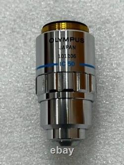 Olympus Msplan 50 101206 50 0,80 F=180 Ic50 Microscope Objectif Lentille Utilisée