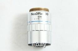 Olympus Neo Dplan 80x 0.90 F=180 Objectif Microscope #3508