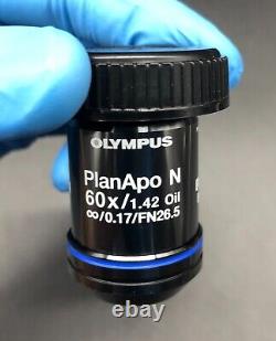 Olympus Plapon60xo Planapo N 60x /1.42 Huile? /0.17 Objectif Du Microscope