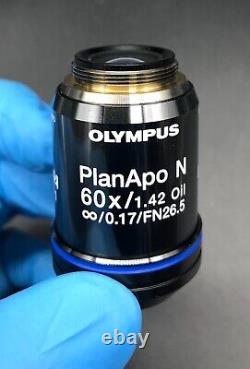 Olympus Plapon60xo Planapo N 60x /1.42 Huile? /0.17 Objectif Du Microscope