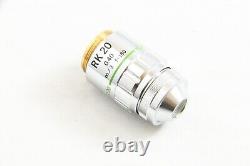 Olympus RK 20x 0.4? /3 f=180 IC20 CG0 Lentille Objectif pour Microscope #4675