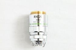 Olympus RK 20x 0.4? /3 f=180 IC20 CG0 Lentille Objectif pour Microscope #4675