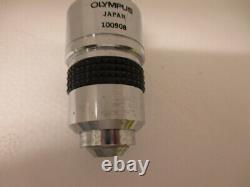 Olympus Splan Nc 40x 0.70 160/0 Plan Objectif De Lentille Microscope Pas De Verre De Couverture