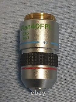 Olympus T6 LWDCDPlan40FPL 0.55 160/1 Objectif de microscope à lentille.