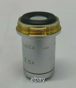 Plan Leica N 2,5x / 0,07 / Objectif Microscope De Laboratoire 506083