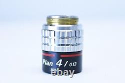 Plan Nikon 4x / 0.13 DL 160/- Objectif Du Microscope (4591)