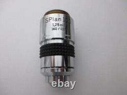 Plan Olympus Splan 100x 1,25 Huile 160/0.170 Plan Objectif Du Microscope