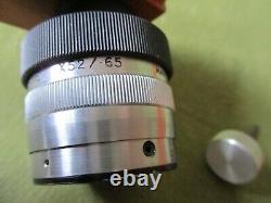 Reflution Des Lens Objectifs, X 52/. 65, Microscopie De Vinture Par Beck London + Notes