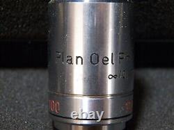 Reichert Plan Oel Ph 100x/1.25 Lentille Objectif Microscope Fabriqué En Autriche