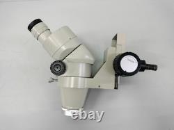 Tête de microscope stéréoscopique Nikon SMZ-2B avec oculaire, objectif et support