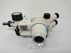 Tête de microscope stéréoscopique Nikon SMZ-2B avec oculaire, objectif et support