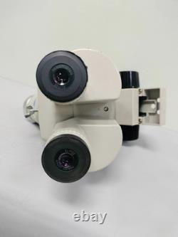 Tête de microscope stéréoscopique Nikon SMZ-2B avec oculaire, objectif et support