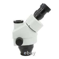 Tête de microscope trinoculaire 3.5X45X 7X90X avec objectif 0.5X+2X