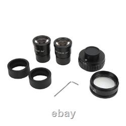 Tête de microscope trinoculaire 3.5X45X 7X90X avec objectif 0.5X+2X