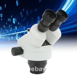 Tête de microscope trinoculaire 3.5X45X 7X90X avec objectif 0.5X+2X