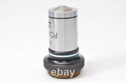 Très rare OLYMPUS HI PO 100 1.30 Objectif de microscope #A1318