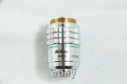 Verre Propre Nikon Plan 20x / 0.40 160mm Elwd Microscope Objectif Objectif #2651
