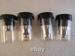Vickers Instruments Microscope Objectifs, Ensemble De 4 (7x, 30x, 70x, 140x)
