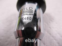WILD Heerbrugg Suisse 165460 50X Objectif de microscope 0.85 d=0.17