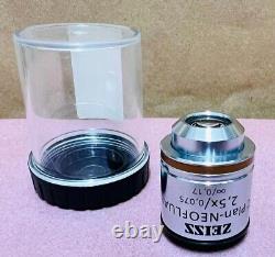 ZEISS EC Plan Neofluar 2.5X/0.075 Objectif de microscope M27 (440310-9903)
