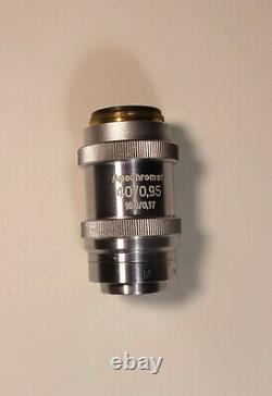Zeiss Apochromat 40/ 0,95 Objectif Microscope Objectif