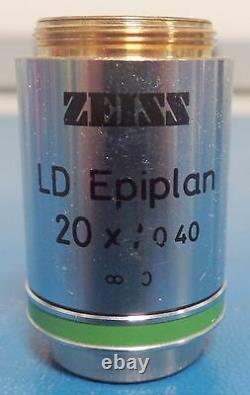 Zeiss LD Epiplan 44 28 40 20x/0,40 Objectif Microscope