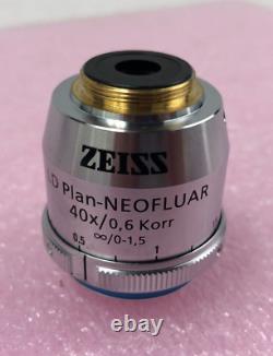 Zeiss Plan Ld-neofluar 40x/0,6 Objectif Du Microscope Korr
