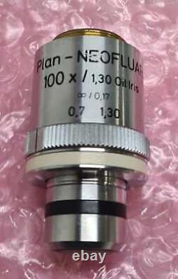 Zeiss Plan-neofluar 100x/1.30 Oil Iris /0.17 440486 Microscope Objectif Lentille