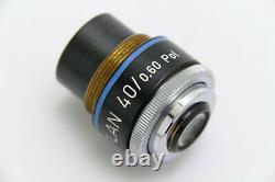 Zeiss West Microscope Lens LD Epiplan 40x Pin DIC Objective Methodology